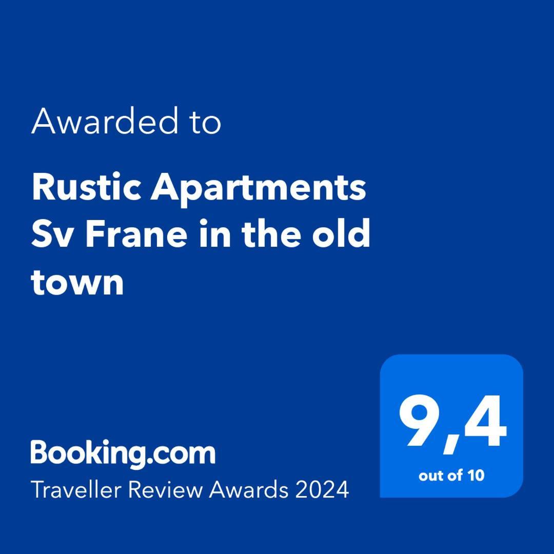 Rustic Apartments Sv Frane In The Old Town Šibenik Extérieur photo